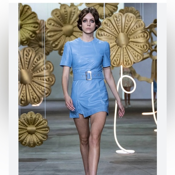 Allice McCall blue mini dress